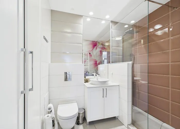 Apartamentysnu, Sloneczny Glam Z Parkingiem, Centrum Lejlighed *