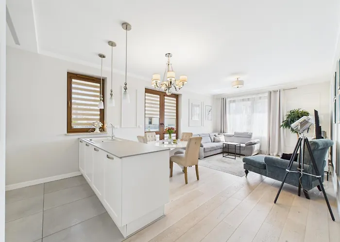 Apartamentysnu, Sloneczny Glam Z Parkingiem, Centrum Lejlighed